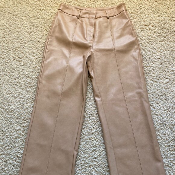 7 For All Mankind Faux Leather Pants - Picture 1 of 3